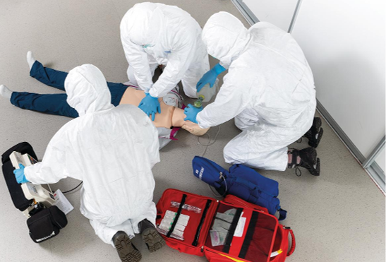 Formación en RCP para COVID-19